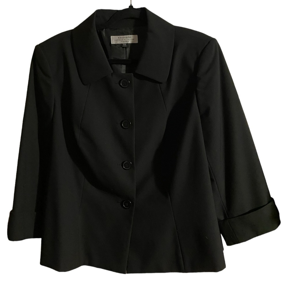 Tahari Classics Black Jacket